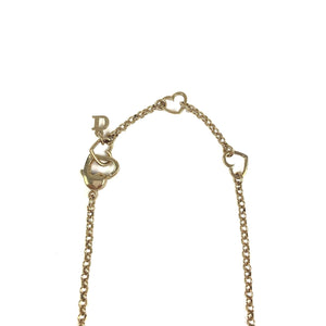 Dior Gold Heart Necklace