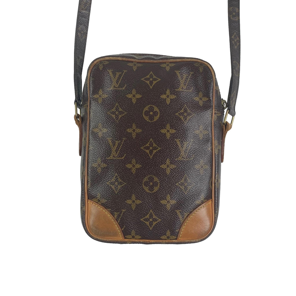 Auth Louis Vuitton Vintage Monogram Danube Shoulder bag 1A130190n