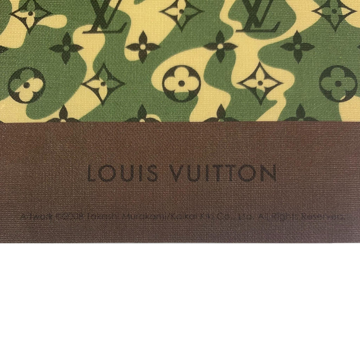 Limited Edition Louis Vuitton x Takashi Murakami Camo Mouse Pad