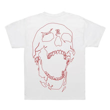 Revenge Bones Tee White/Red