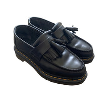 Dr. Martens Black Leather Adrian Tassel Loafers