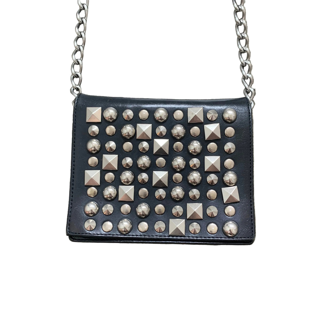 超美品COMME des GARCONSジュンヤ スタッズレザーショルダーBag JUNYA WATANABE COMME des GARCONS - 超美品COMME des GARCONSジュンヤ