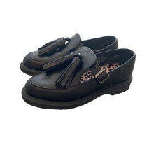 Dr. Martens Black Leather Gracia Tassel Loafers