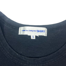 Comme Des Garcons Blank Black Tee