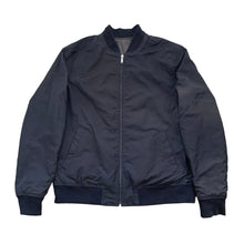 Michael Kors Reversible Leather & Nylon Bomber Jacket