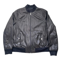 Michael Kors Reversible Leather & Nylon Bomber Jacket
