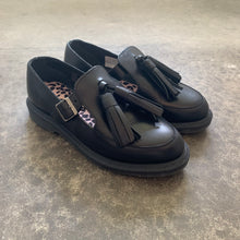 Dr. Martens Black Leather Gracia Tassel Loafers