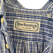 Vintage Burberry Blue Check Shirt