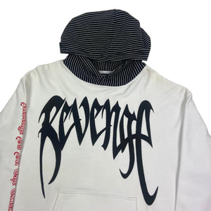 Revenge Archive Pinstripe Hoodie