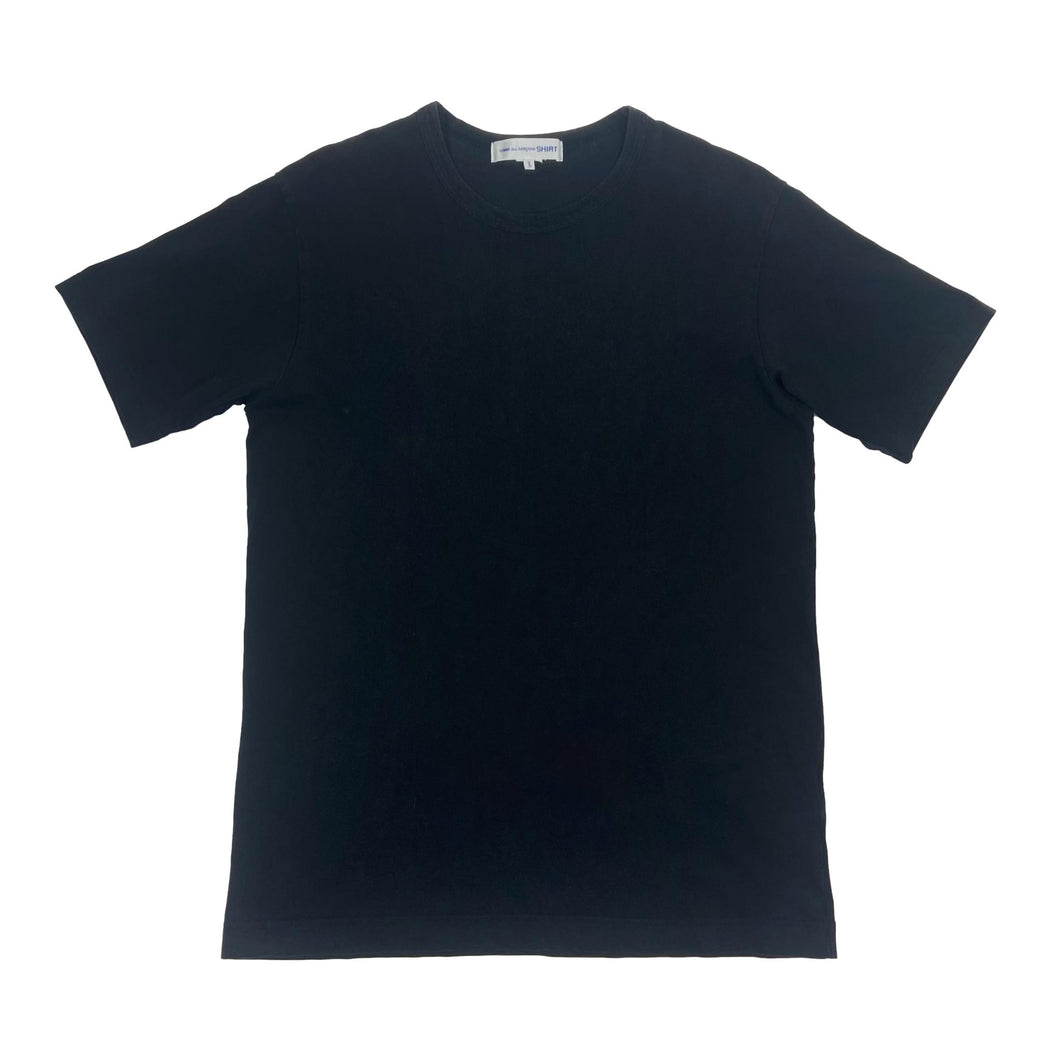 Comme Des Garcons Blank Black Tee