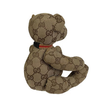 Gucci Monogram Teddy Bear, Brown