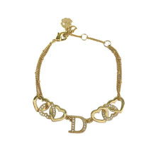 Dior Gold Hearts Bracelet