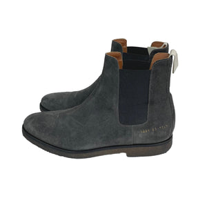 Common Projects Suede Chelsea Boots, Grey