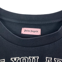 Palm Angels Embroidered “If You Are Recovering My Body F**k You” Tee