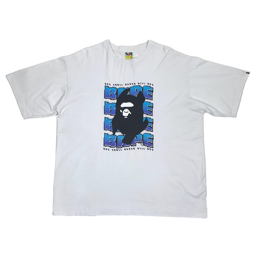 Bape Head Spellout Tee