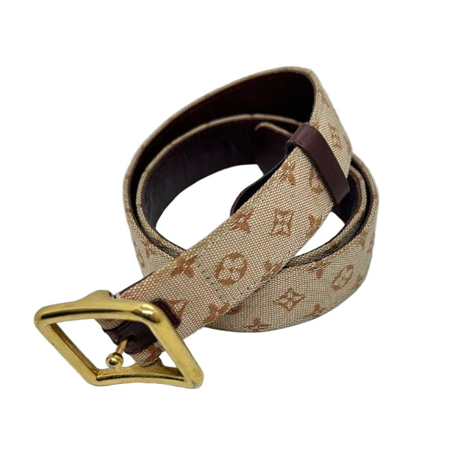 Louis Vuitton Mini Lin Monogram Belt