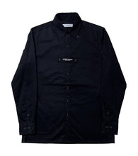 SS22 Midnight Studios Blacked Button Up Shirt