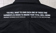 SS22 Midnight Studios Blacked Button Up Shirt