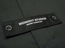 SS22 Midnight Studios Blacked Button Up Shirt
