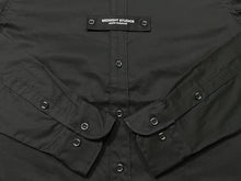 SS22 Midnight Studios Blacked Button Up Shirt
