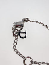 Dior Silver Spellout Charms Bracelet