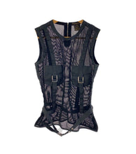 Louis Vuitton Transparent Two Pocket Belted Top