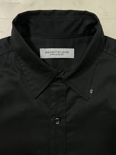 SS22 Midnight Studios Blacked Button Up Shirt