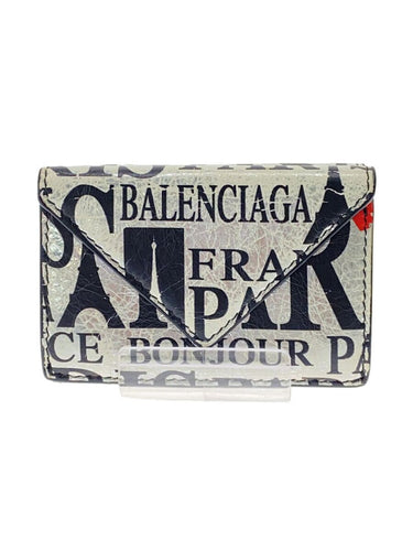 Balenciaga Leather Card Holder Wallet