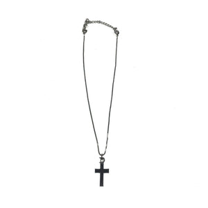 Dior Silver Cross Necklace