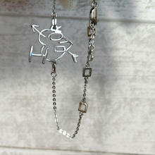 Dior 'I Love Dior' Silver Heart Bracelet