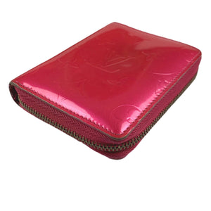 Louis Vuitton Monogram Vernis Zip Wallet, Pink