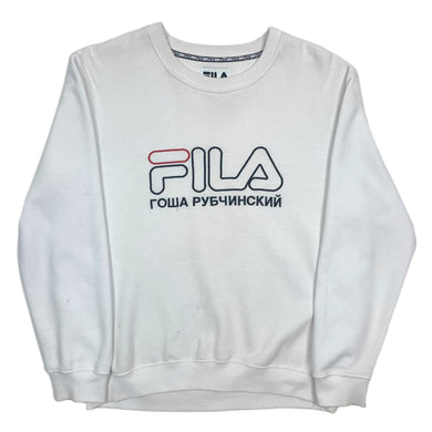 Gosha Rubchinskiy x Fila Crewneck, White