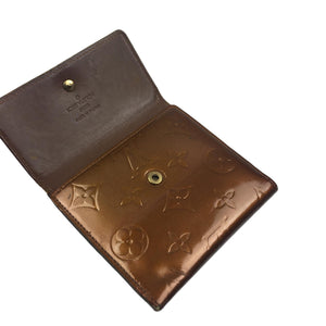 Louis Vuitton Vernis Wallet, Brown
