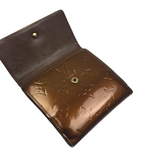 Louis Vuitton Vernis Wallet, Brown