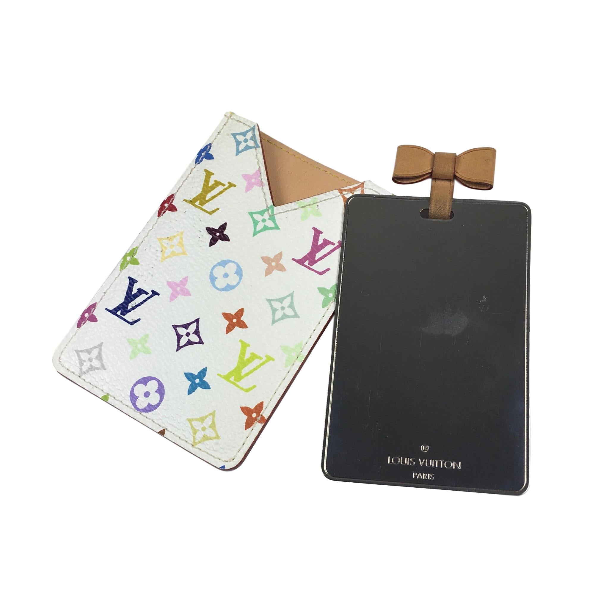 Louis Vuitton Multicolor Card Holder Mirror LV50 - Bags of