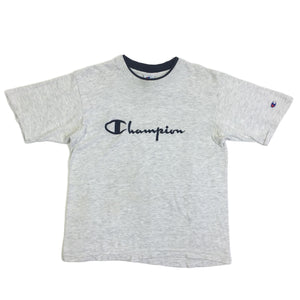 Vintage Champion Embroidered Spellout Tee