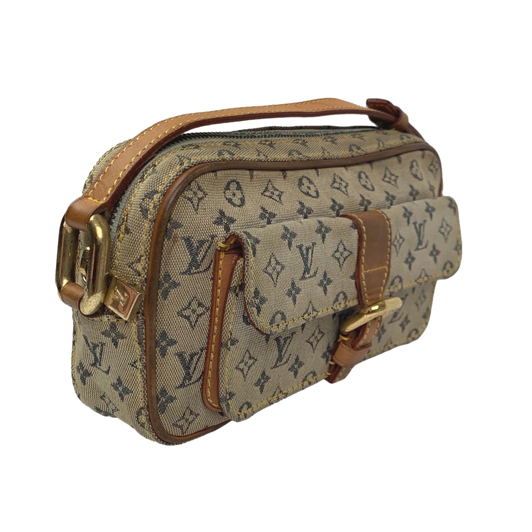 Louis Vuitton Vintage Brown Monogram Mini Lin Juliette Canvas Crossbody Bag, Best Price and Reviews