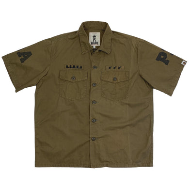 Bape Scout Button Up Shirt