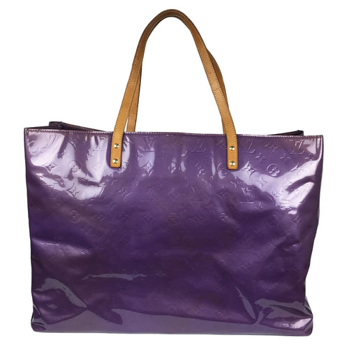 Louis Vuitton Monogram Vernis Reade GM Bag, Purple