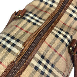 Vintage Burberry Nova Check Duffle Bag
