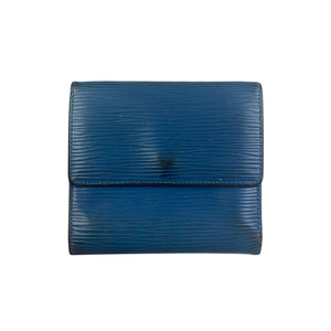 Vintage Louis Vuitton EPI Wallet, Blue