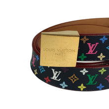 Louis Vuitton x Takashi Murakami Multicolour Monogram Belt, Black