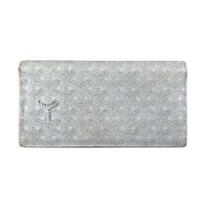 Goyard Long Wallet, White