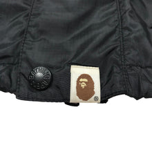 Bape Tonal Embroidered Spellout Jacket