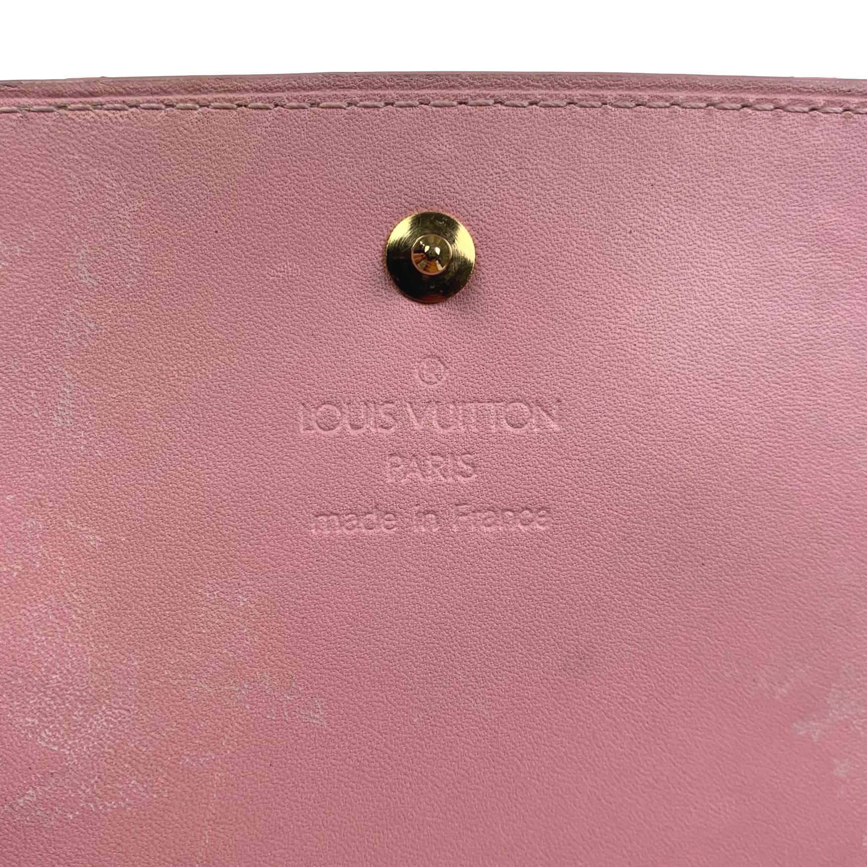 Louis Vuitton Vintage Monogram Vernis Walker Shoulder Wallet