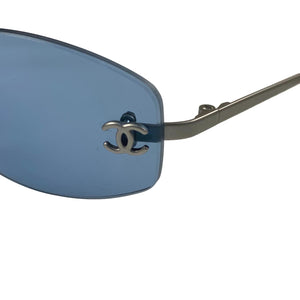 Chanel Blue Tinted Sunglasses