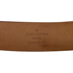 Louis Vuitton x Takashi Murakami Multicolour Monogram Belt, White