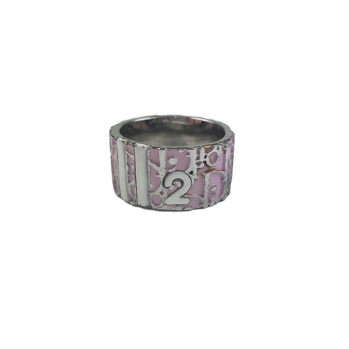 Christian Dior Trotter Ring, Pink (Size: 6)