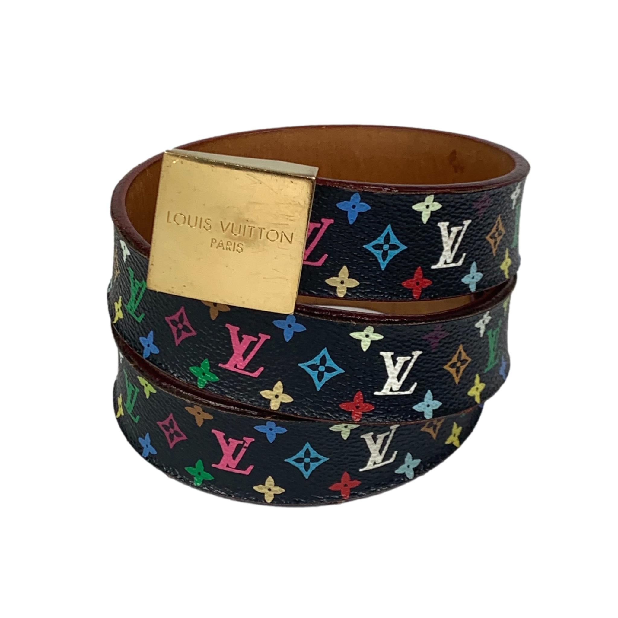 Louis Vuitton Multicolore Monogram Belt - Black Belts, Accessories -  LOU190931