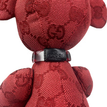 Gucci Monogram Teddy Bear, Red